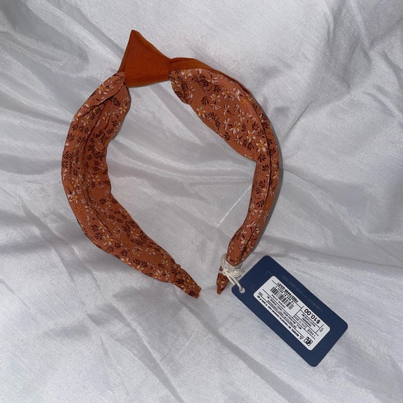 Universal threads headband. NWT, orange pattern - Picture 2 of 3